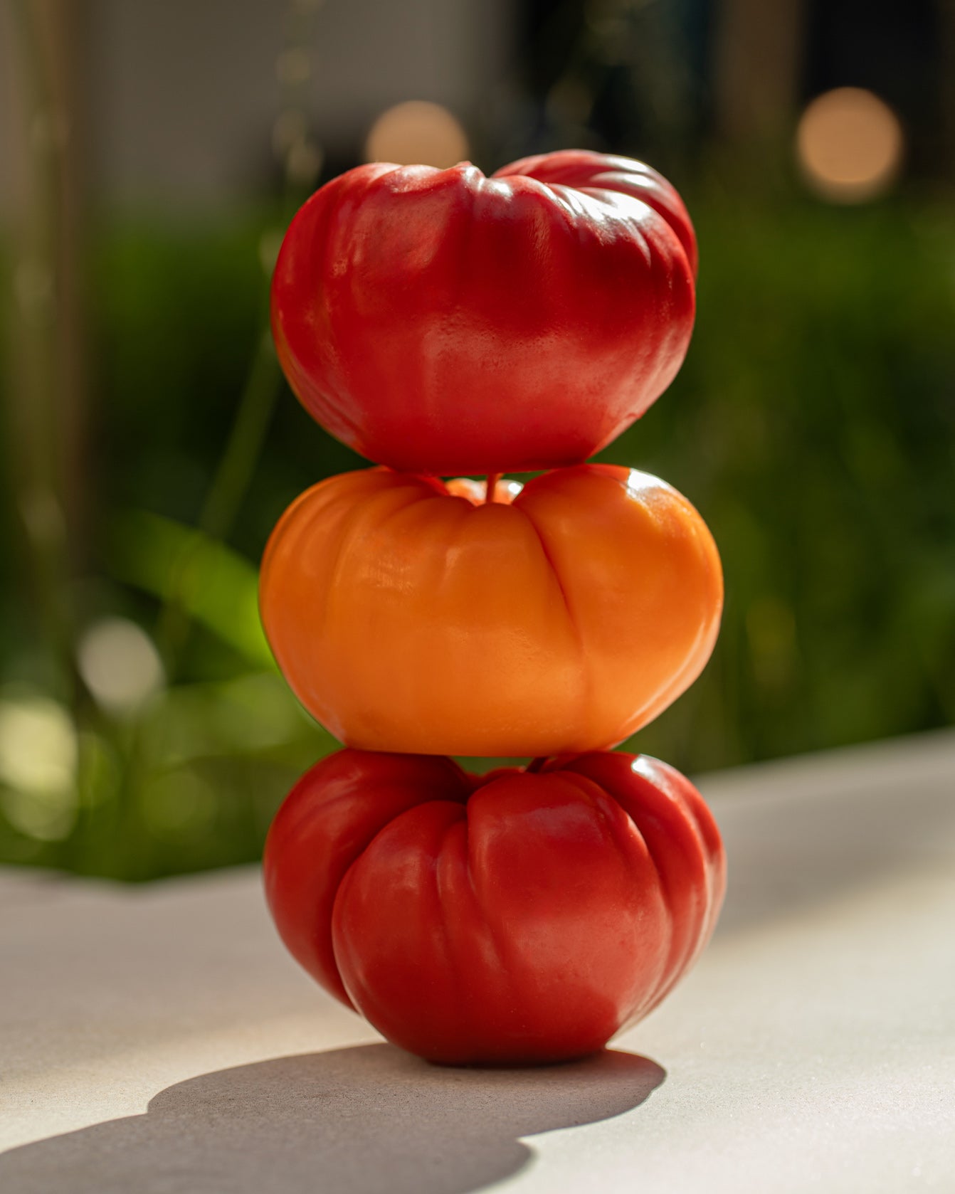 Large Tomato Candle