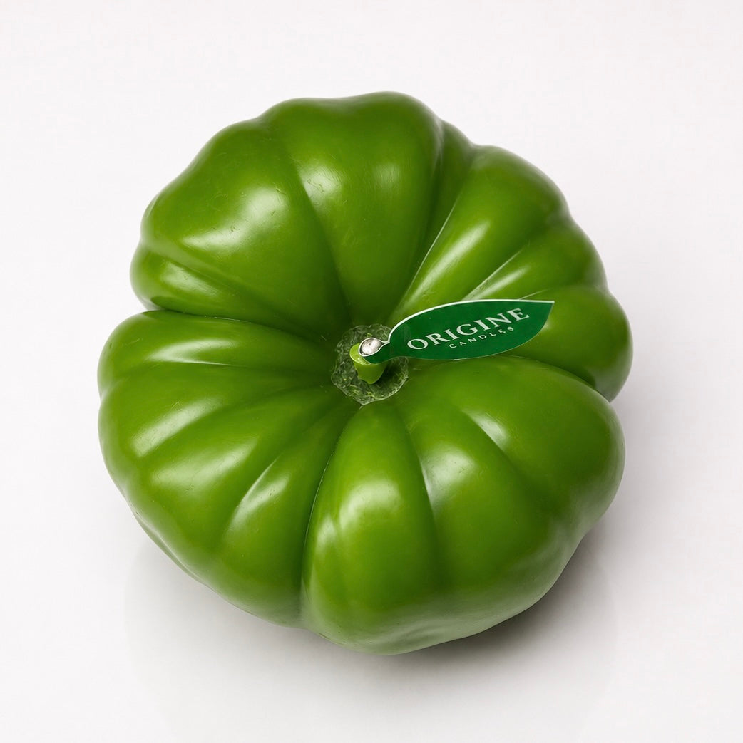 Medium Tomato Heirloom Candle – GREEN