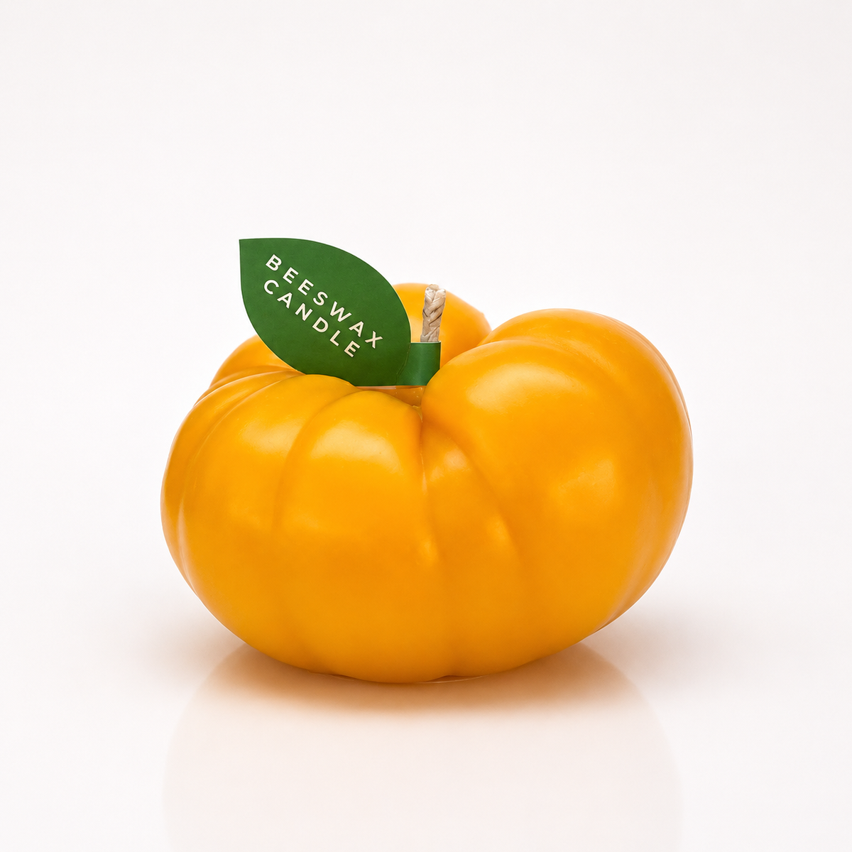 Small Heirloom Tomato Candle YELLOW