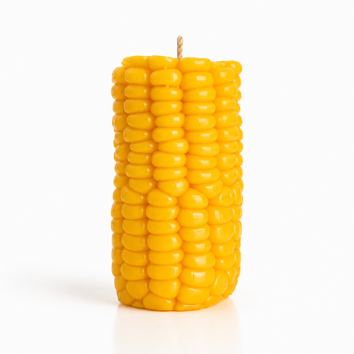 Beeswax Corn Candle