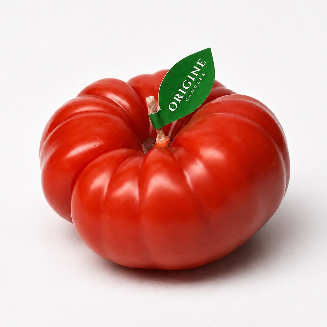 Medium Heirloom Tomato Candle – RED