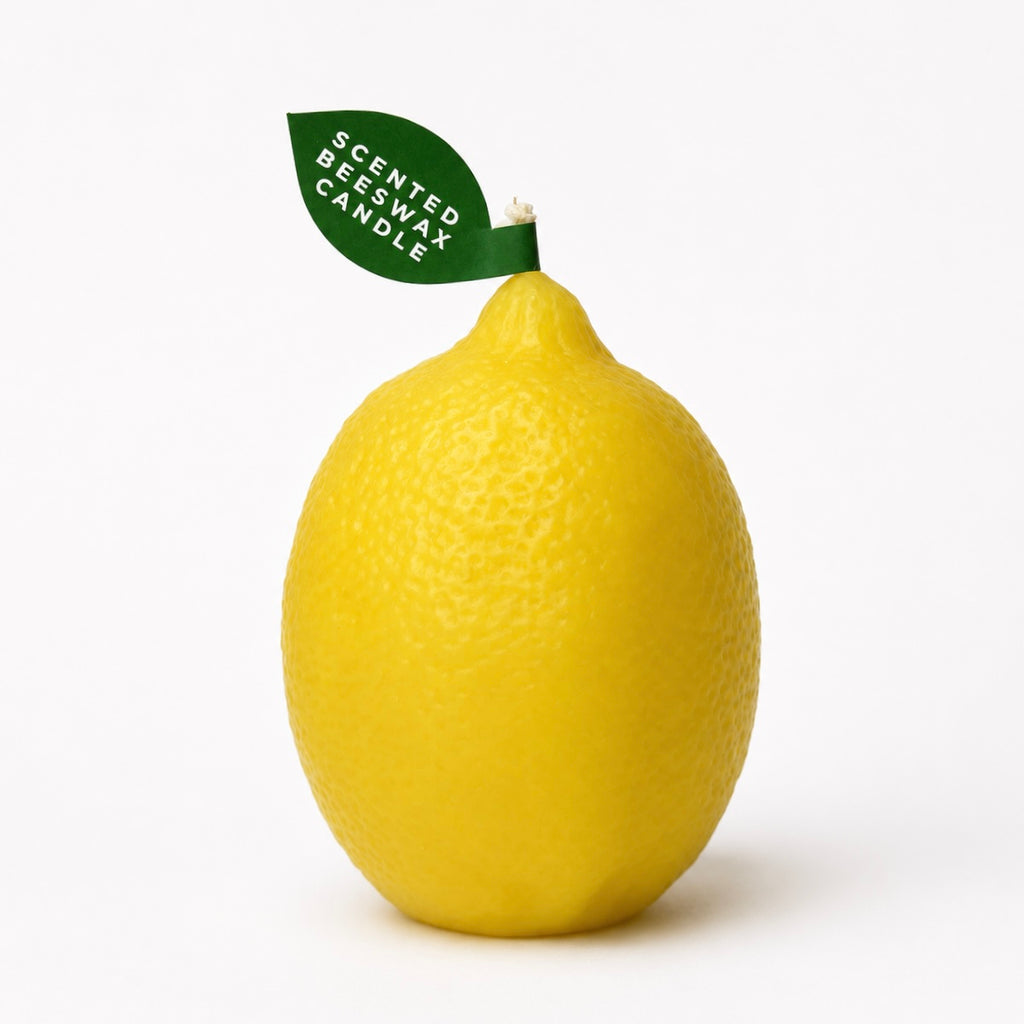 Standing Lemon Candle