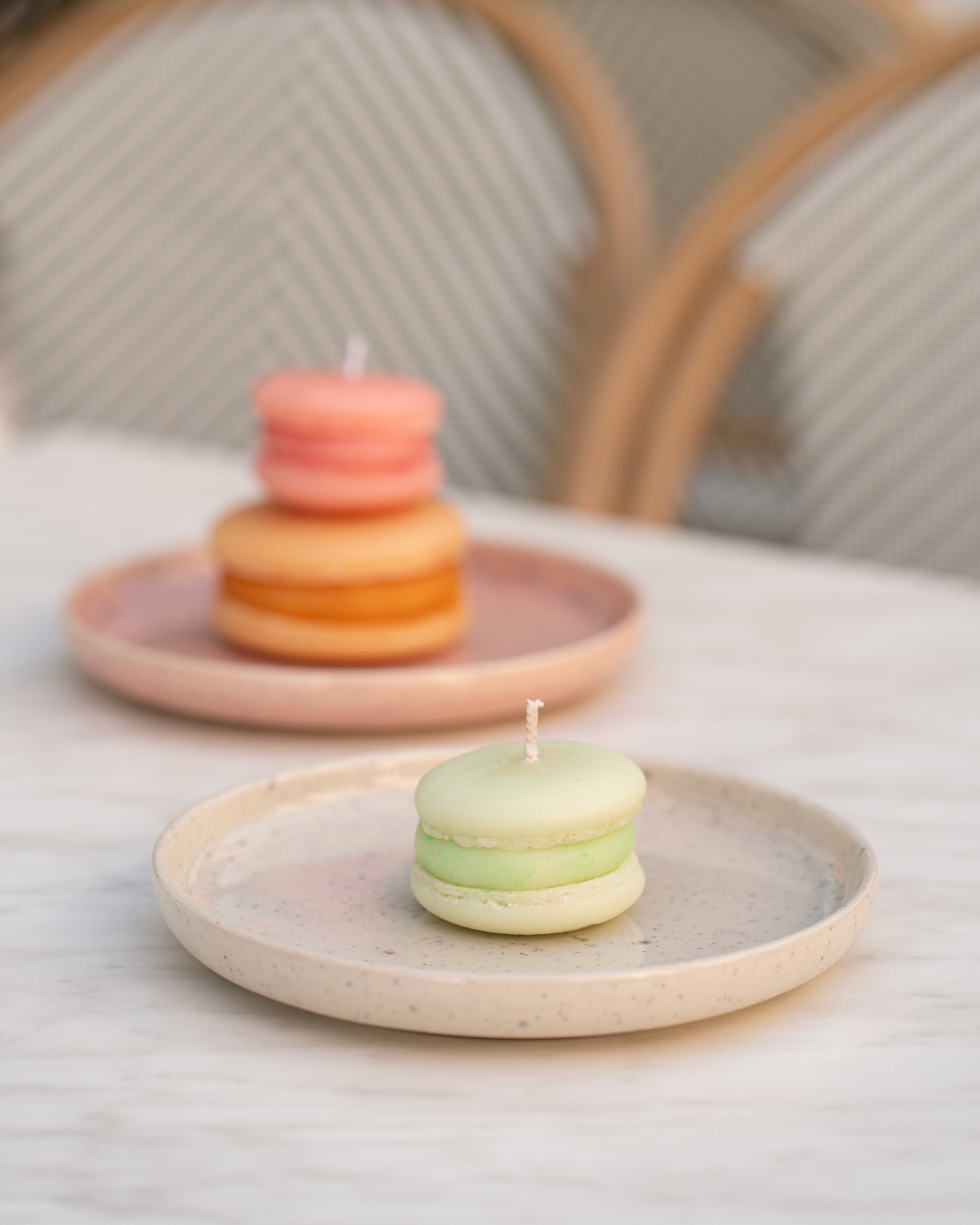 Macaron Candle