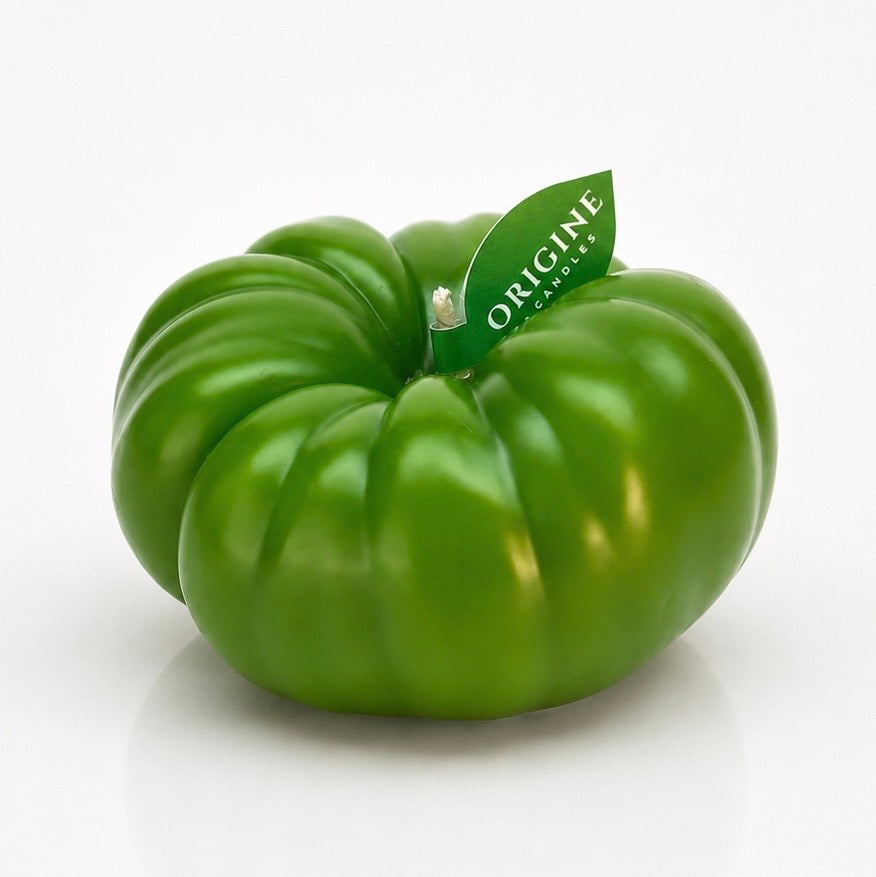 Medium Tomato Heirloom Candle – GREEN