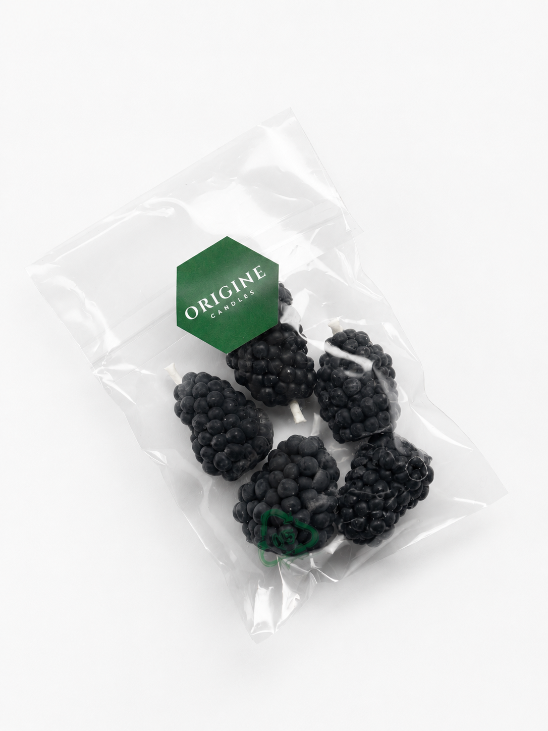Blackberry Candle — 100% Beeswax