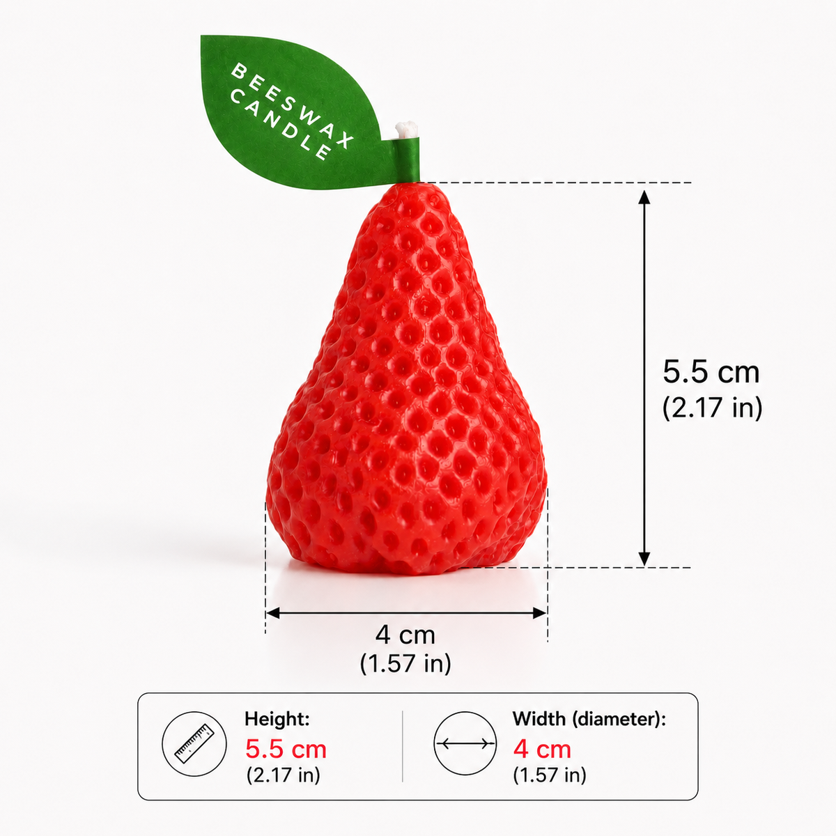 Strawberry Candle