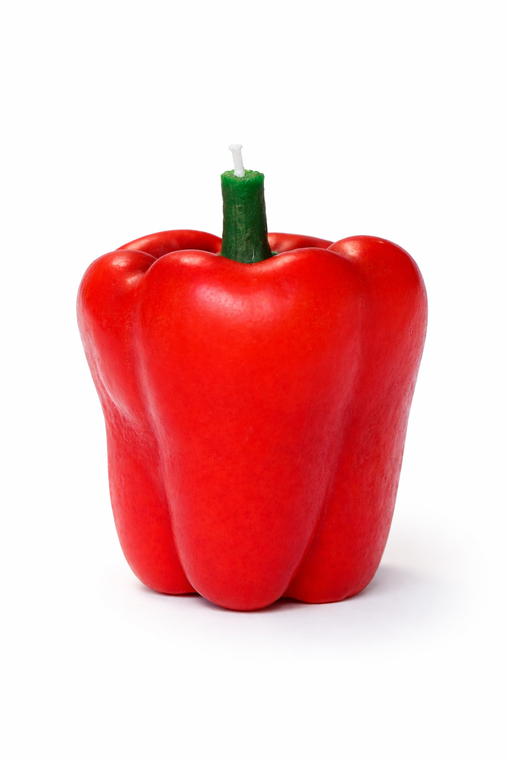 Red bell pepper-shaped candle 