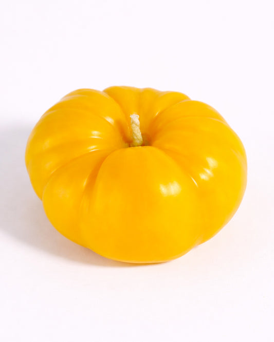 Big Heirloom Tomato Candle YELLOW