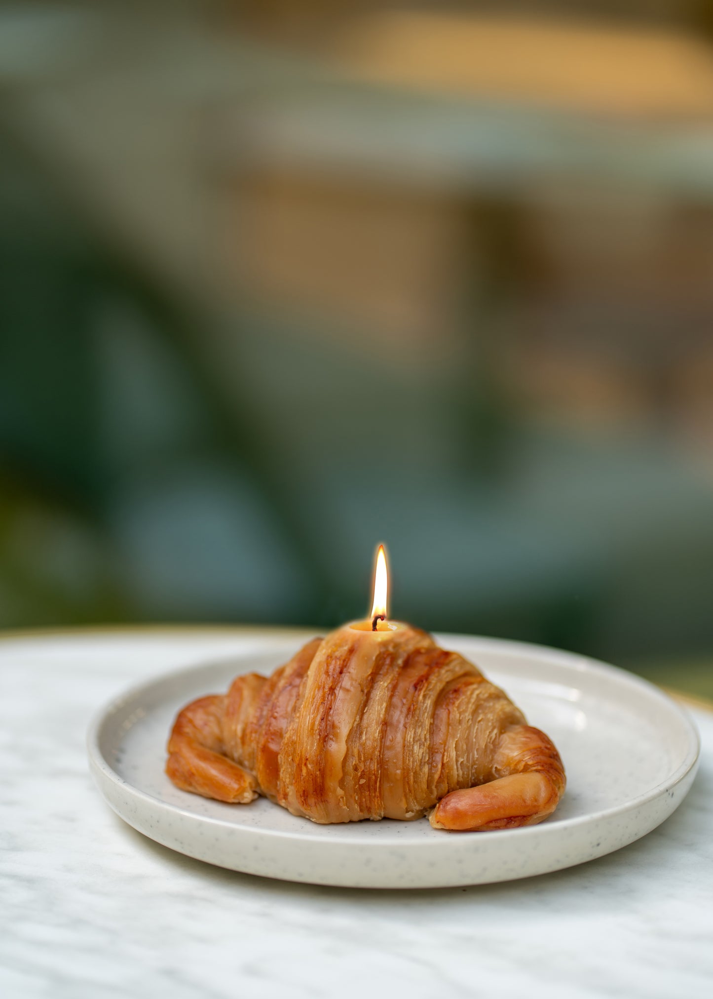 Croissant Candle