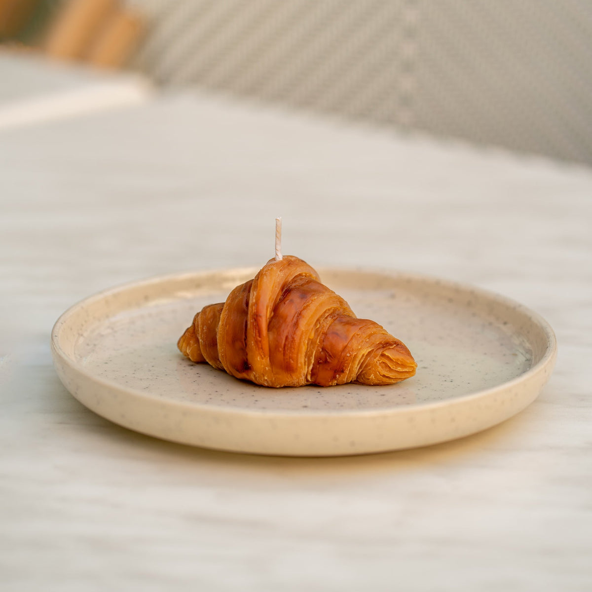 Mini Croissant Candle