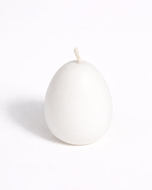 Egg Candle White