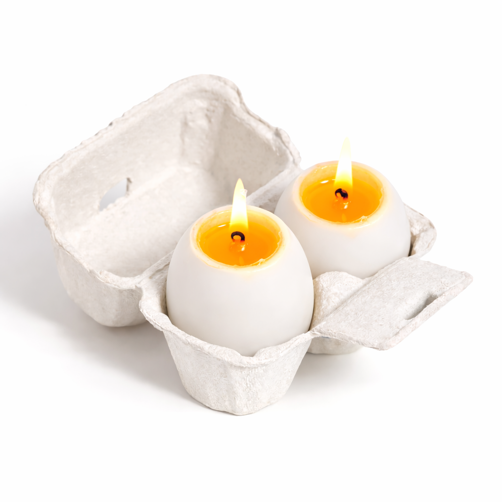 Design Your Egg Box Candle Set  –  Pack of 2